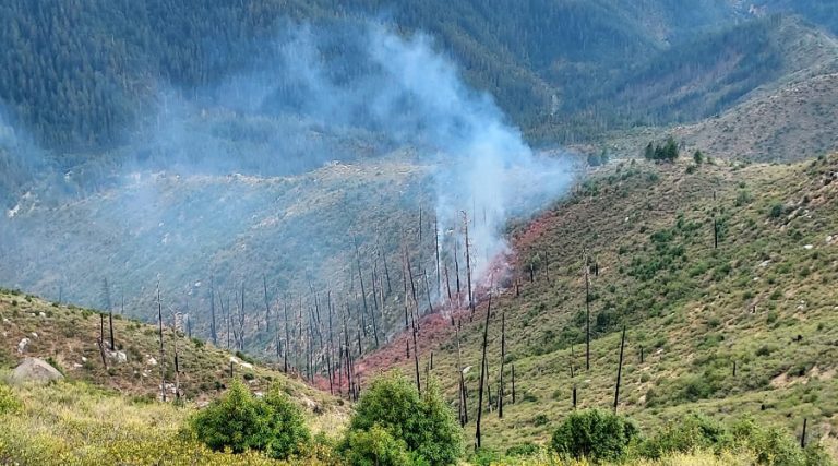 Fire crews with the U.S. Forest Service have responded to more than 30 fire starts in the Klamath National Forest in three days. Photo by the U.S. Forest Service