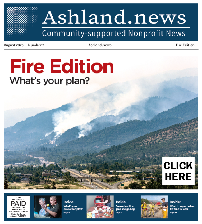 Ashland.news Wildfre Preparedness Guide Fire Edition Southern Oregon