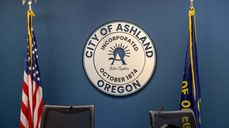 The Ashland City Council on Tuesday, Nov. 4, will consider the proposed Grand Terrace apartment complex for a third time at its regular business meeting. Ashland.news photo by Bob Palermini