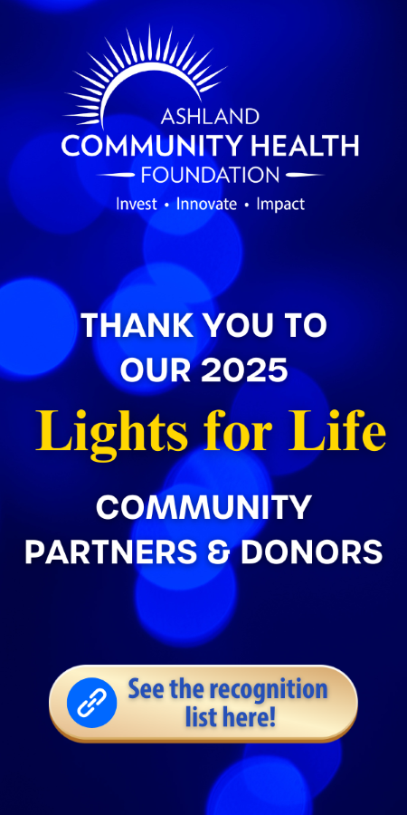 Ashland Community Health Foundation Lights for Life Partners and Donors
